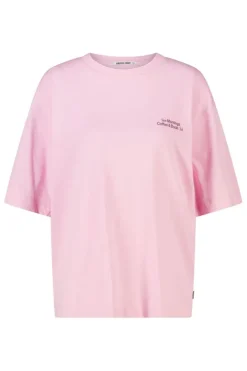 T-shirt Estelle oversized T-shirt met chest en back print