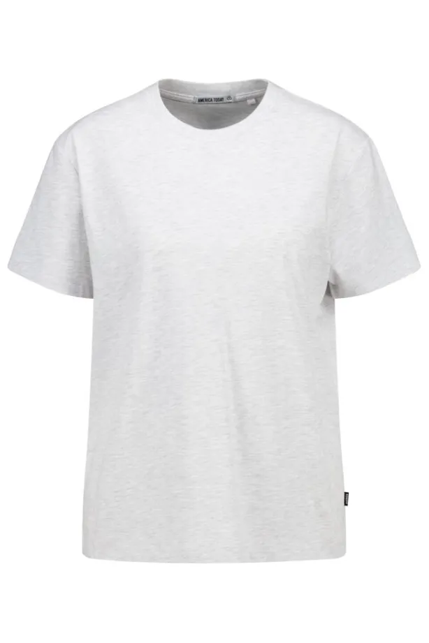 T-shirt Esther t-shirt met ronde hals en regular fit