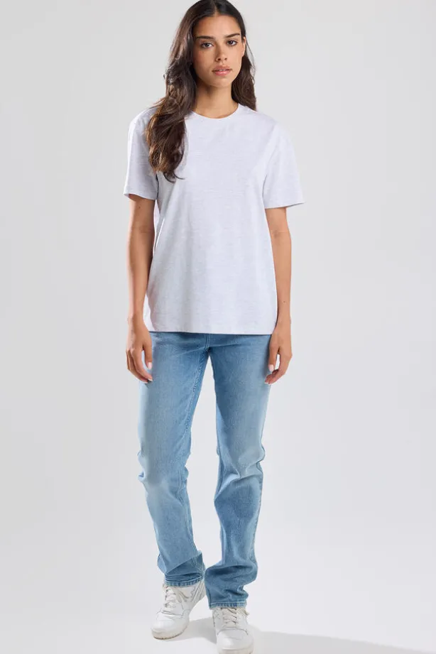 T-shirt Esther t-shirt met ronde hals en regular fit