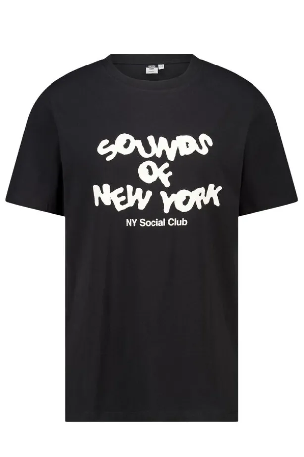 T-shirt Etienne Z t-shirt met regular fit, print en ronde hals