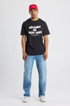 T-shirt Etienne Z t-shirt met regular fit, print en ronde hals