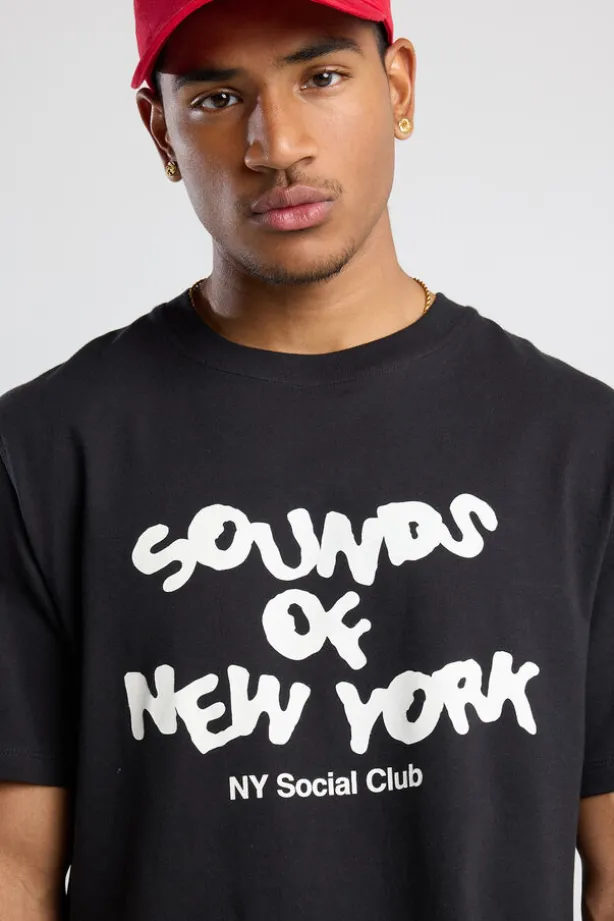 T-shirt Etienne Z t-shirt met regular fit, print en ronde hals