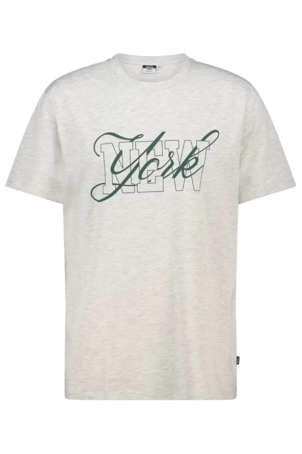 T-shirt Etienne Z t-shirt met regular fit, print en ronde hals