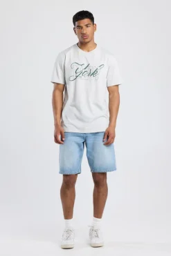 T-shirt Etienne Z t-shirt met regular fit, print en ronde hals