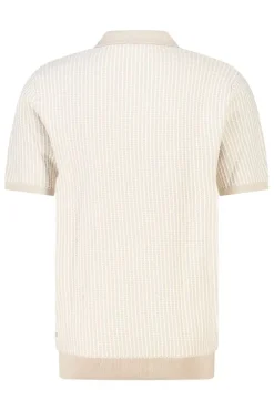 T-shirt Kolby regular fit t-shirt met open kraag