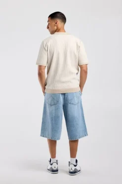 T-shirt Kolby regular fit t-shirt met open kraag